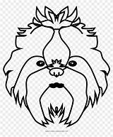 Pngfind Tzu Shih Shihtzu sketch template