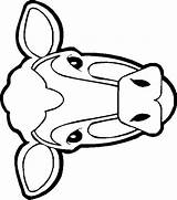 Coloring Pages Cow Cows Coloringpages1001 Printable sketch template
