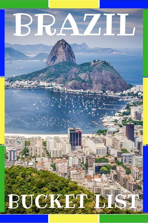 bucket list destinations in brazil south america travel