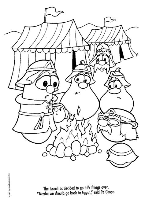 veggie tales jonah coloring pages coloring home