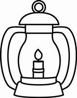 Lantern Clipart Camping Clip Outline Coloring Drawing Simple Old Lanterns Pages Mycutegraphics Template Flames Cliparts Lighting Fashioned Kids Line Ramadan sketch template
