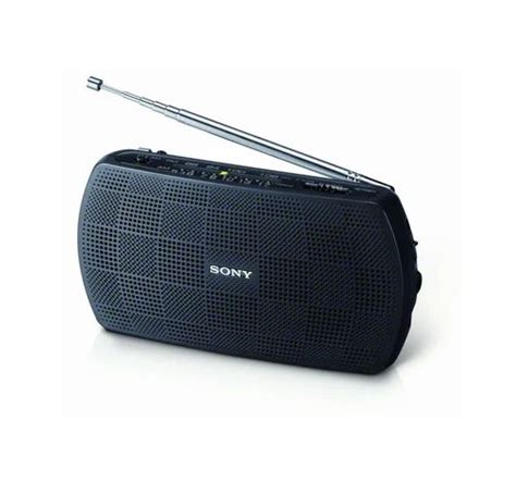 sony srf  portable amfm stereo speaker  built  amplifier black   price  bengaluru