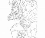 Alistar Legends League Coloring Pages Ability Another sketch template