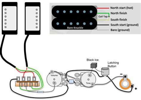 wiring diagram  humbuckers   switch wiring diagram