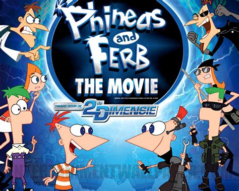 Phineas And Ferb S 1st Movie Across The 2nd Dimension