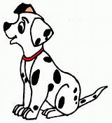 Dalmatian Puppy Coloring Pages Drawing Cute Dog Dalmation Printable Little Cartoon Puppies Dalmatians Clipart Wolf Pup Cliparts Drawings Kids Fingerprint sketch template