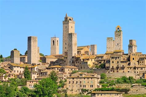 san gimignano a town of fine towers in tuscany wanted in rome