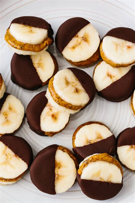 Chocolate Almond Butter Banana Bites Downshiftology