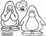 Penguin Coloring Pages Club Printable Pdf Color Cool2bkids Getcolorings sketch template
