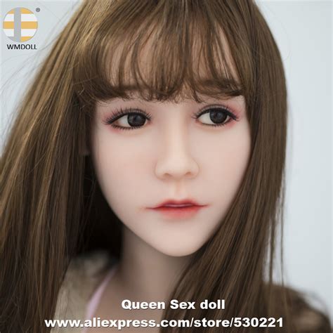 wmdoll top quality realistic sex dolls head for silicone doll for sex