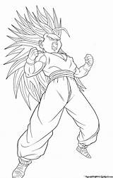 Gohan Coloring Saiyan Super Teen Pages Lineart Drawing Dbz Drawings Sketch Anime Deviantart Template Pre Manga Comments sketch template