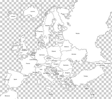 europe world map black  white blank map png clipart area black