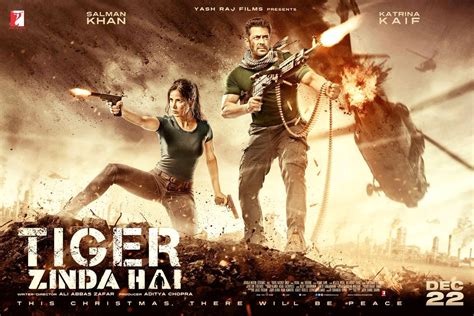 Tiger Zinda Hai Hindi Movie Review Trailer Poster