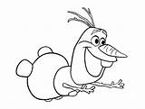 Coloring Pages Olaf Disney Library Clipart Egg sketch template