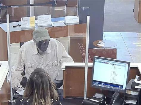 police searching for bank robbery suspect in clovis