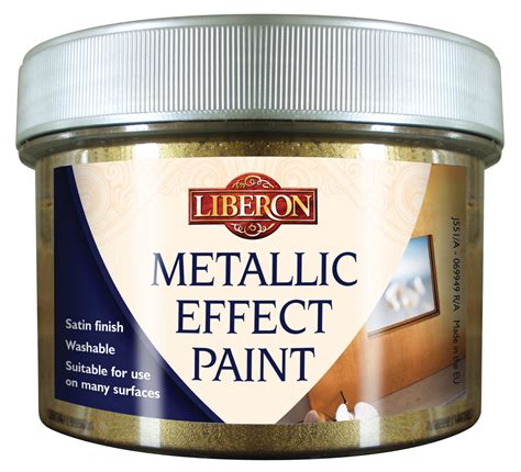 steel metallic effect paint ml