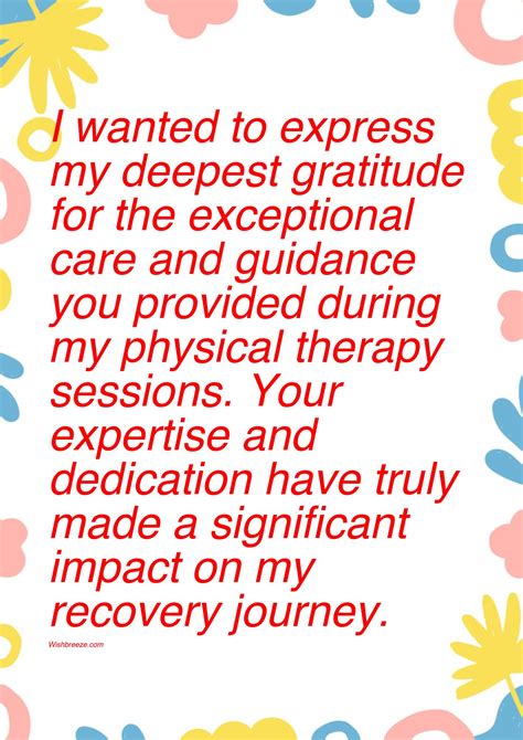 messages  wishes  physical therapist wishbreeze