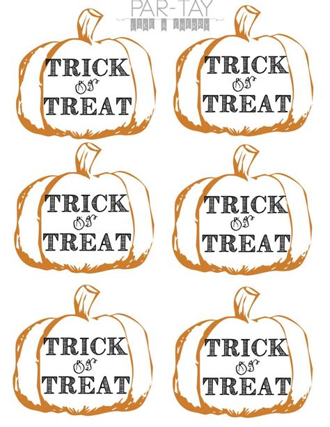 pumpkin tags  printable party   cherry halloween labels