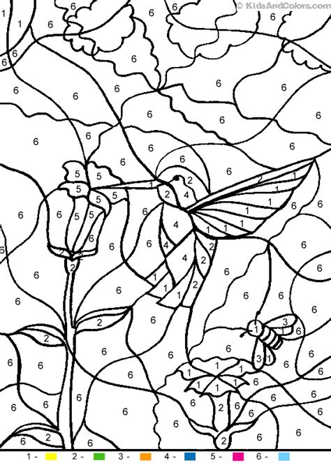 color  number designs coloring pages coloring home