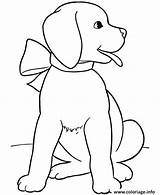 Chiot Labrador Retriever Dessins Imprimer Chiots Animaux Enfant Getdrawings Gratis Clipartmag Páginas Colori Perros sketch template