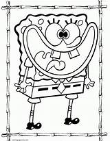 Spongebob Sponge sketch template