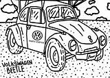 Coloring Vw Volkswagen Pages Beetle Book Fun Ages Getcolorings Printable sketch template