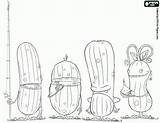 Coloring Pickle Pages Color Pickles Printable sketch template
