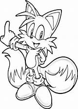 Sonic Colorear Para Dibujo Coloring Tails Con Pages Fox Malo Hedgehog Dibujos Pintar Imprimir Niños Colors Printable Visitar sketch template