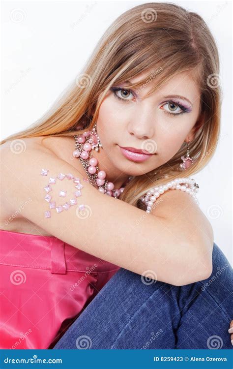 fashion teenage girl stock image image  gorgeous beautiful
