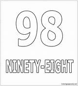Ninety Number Online Eight Pages Coloring Color sketch template