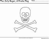 Pirate Flag Roger Jolly Printout Enchantedlearning Flags Thumbnail Misc Geography sketch template