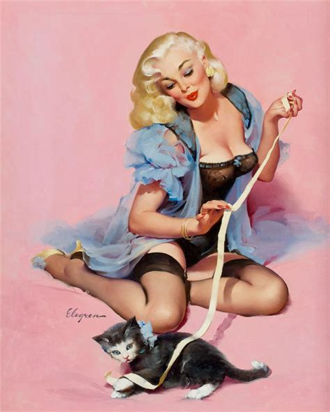 Vintage 50s Pin Up Girls 50s Pin Ups Girls Gil Elvgren