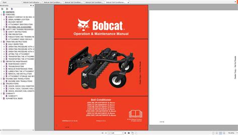 bobcat soil conditioner operation maintenance manuals auto repair manual forum heavy