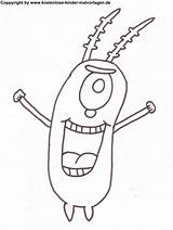 Plankton Plancton Dibujo sketch template