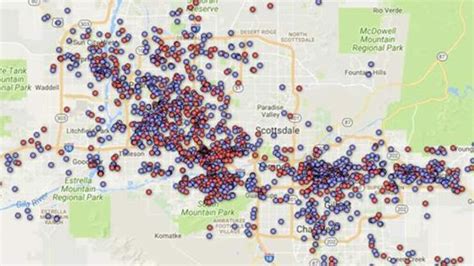 map shows registered sex offenders in phoenix neighborhoods fox sports 910 phoenix