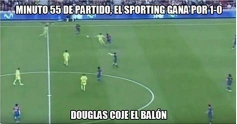 memedeportes remember el primer gol de douglas en espana fotograma  fotograma