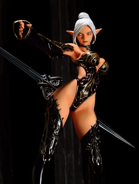 Dark Elf Female From Lineage Ii Tentacle Armada