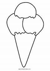 Ice Cream Cone Coloring Pages Snow Cones Printable Colouring Sundae Template Color Clipart Print Getcolorings Kids Templates Tessellations Wordpress Sheets sketch template
