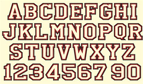 varsity collegiate athletic block type font machine embroidery designs abc capital letters