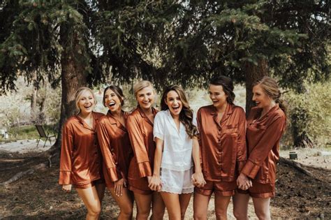 4 trendy getting ready outfits for you and your bridesmaids