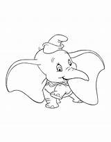 Dombo Kleurplaten Kleurplaat Disneykleurplaten Dumbo sketch template