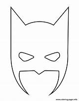 Batman Mask Halloween Stencil Coloring Printable Pages Print Template Stencils Molde Masks Kids Cutouts Superhero Choose Board Visit Library Clipart sketch template