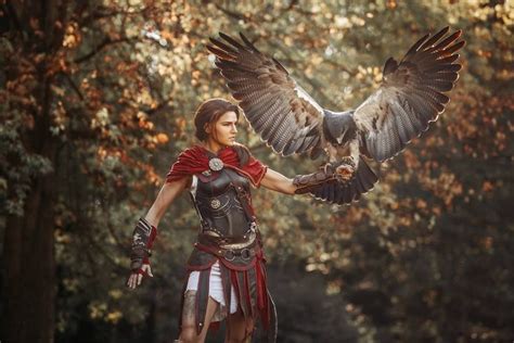 this assassin s creed odyssey kassandra cosplay is absolutely stunning