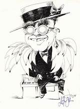 Elton Fan John Td Friday Diterlizzi Sigs Graduated Exhibited Again Few Got Did School After Year So High sketch template