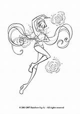 Winx Stella Club Coloring Pages Fairy Bloomix Kids Coloringhome Colouring Color Winks Drawings Desenhos Print sketch template