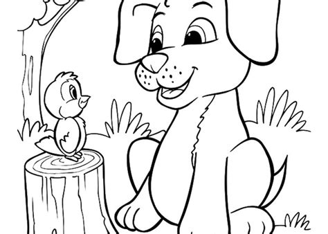 puppy coloring pages  kids visual arts ideas