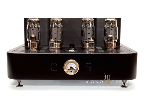 mono  stereo high  audio magazine trafomatic audio eos tube power amplifier