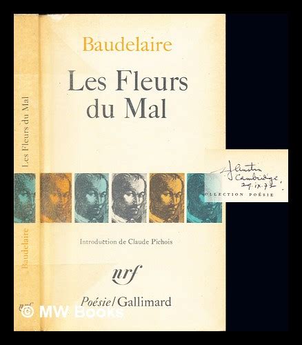 Les Fleurs Du Mal By Baudelaire Charles 1821 1867