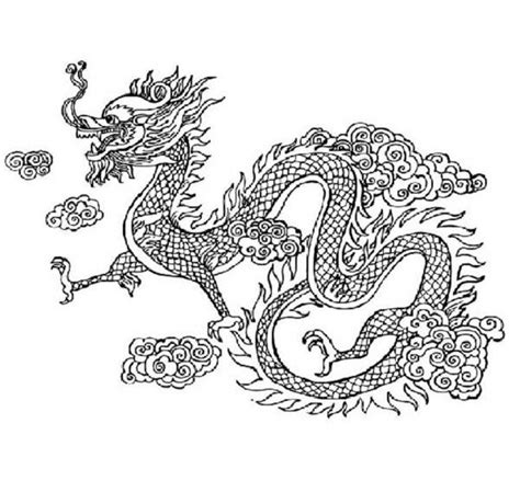 chinese dragon colouring  pictures coloring book colouring pages