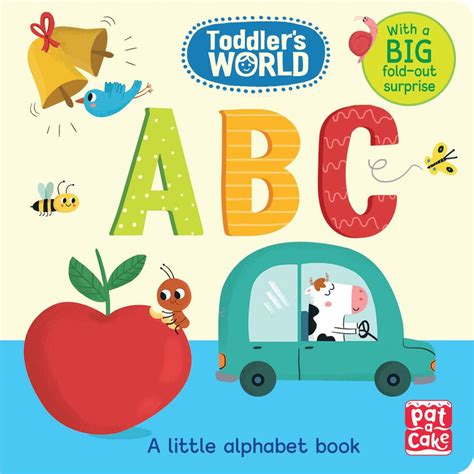 toddlers world abc   alphabet book  pat  cake books